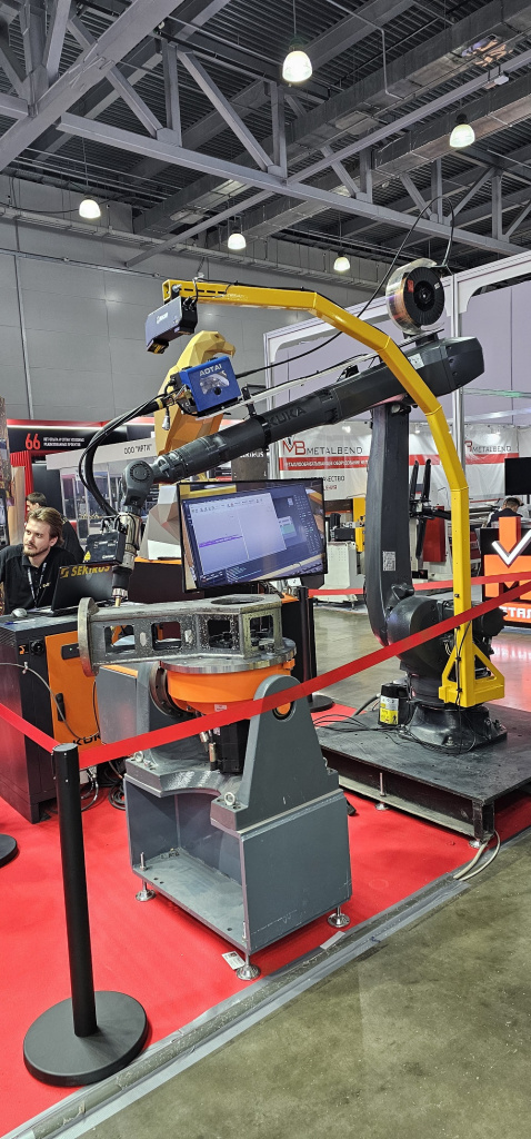 Связка KUKA + BOCHU FSWeld