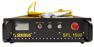 Одномодовый непрерывный оптоволоконный лазерный источник SEKIRUS SFL 1500 | Лазер Гуру