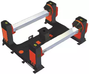 Двухпостовой одноосевой сварочный вращатель SECOBOT ДОСВ1KLG5-R800-1R | Лазер Гуру